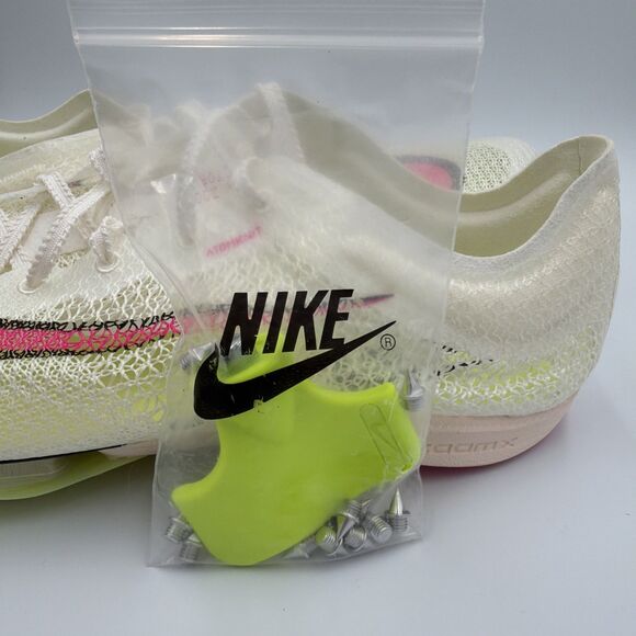 Nike Air Zoom Victory Sail Fierce Pink Track Spikes CD4385-101 Men\'s Size 12 main image 12